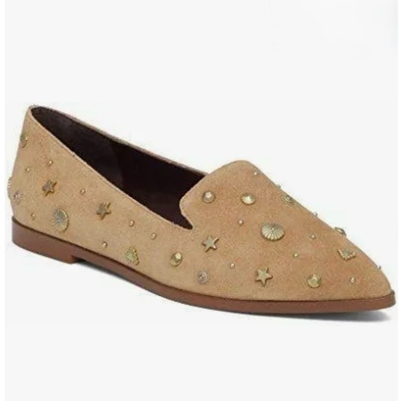 BCBGeneration Shoes - BCBGeneration tan suede Nikkola flats 8.5